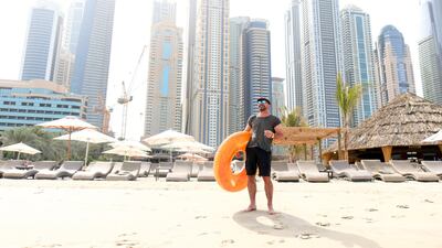Barasti has claimed a party-goer spent a night at sea and washed up on the bar's beach. Courtesy Barasti Beach
