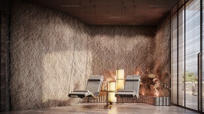 The Hay room for lounging