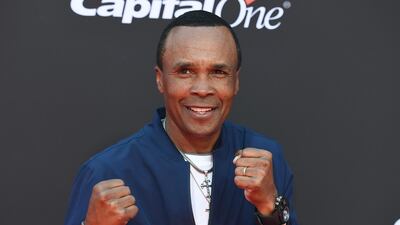 Sugar Ray Leonard arrives at the Espy Awards on Wednesday, July 10, 2019, at the Microsoft Theatre in Los Angeles. AP