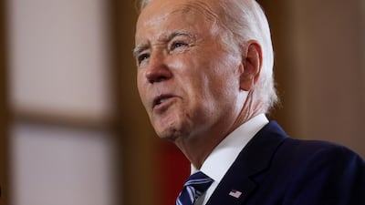 US President Joe Biden delivers an economic policy speech in Chicago, Illinois, on June 28. Reuters