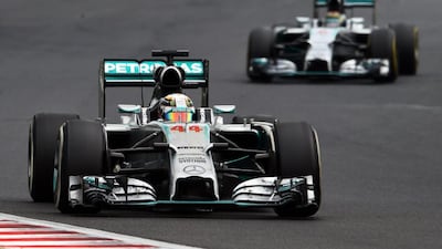 Matters compounded, and could again, for Mercedes if their drivers run each other close on the track as well along with their tight tussle in the drivers’ championship race. Valdrin Xhemaj / EPA