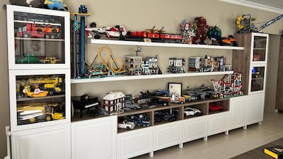 Dubai couple Catherine and Ieuan Rees have a house full of Lego, amounting to a million blocks worth an estimated Dh400,000. All photos: Catherine and Ieuan Rees