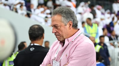 Al Jazira manager Abel Braga was sacked on Saturday. Delores Johnson / The National