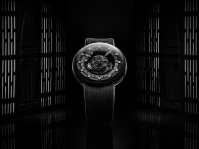 Kros Studio’s Death Star tourbillon. Courtesy Kross Studio