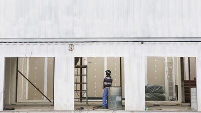 The construction sector was among the latest payers, with companies delaying payments by an average of 123 days longer that the contracted payment schedule, Coface said. Reem Mohammed / The National