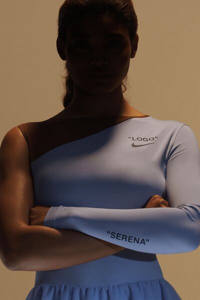 Nike X Virgil Abloh for Serena Williams. Nike