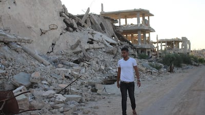 Seven years of war has caused immense physical destruction in Syria. AFP