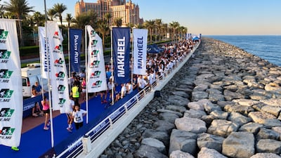Nakheel Palm Run will return for Dubai Fitness Challenge with 3km, 5km and 10km routes. Photo: Nakheel