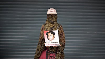 Maheen Baloch, age 15. Her brother Naveed went missing on August 17, 2013.