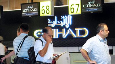 Economy class passengers travelling without checked luggage to Kuwait or Bahrain can book discounted flights with Etihad. Delores Johnson / The National