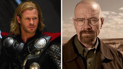 Both Marvel and 'Breaking Bad' fans have something to look forward to at Publique bar and restaurant in Dubai next month. Marvel / AMC