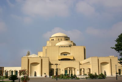 The Museum of Modern Egyptian Art is located within the grounds of the Cairo Opera House. Getty Images