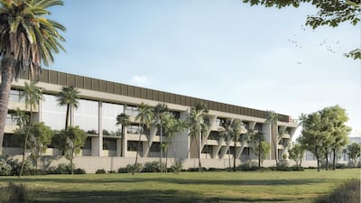 A rendering of the Royal Grammar School Guildford Dubai. Courtesy: It opened in September 2021. Photo: Royal Grammar School Guildford Dubai
