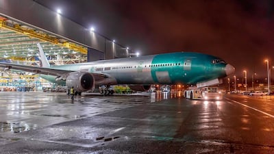 Qatar Airways received its 50th Boeing 777 recently. Boeing could be making a stretched version of the iconic plane. Courtesy Boeing and Qatar Airways