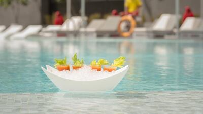 Urban Lounge and Urban Shisha at Intercontinental Marina Dubai. Courtesy of Intercontinental Marina Dubai