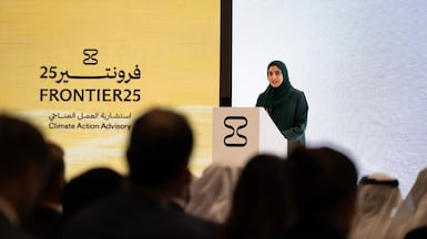 Sheikha Shamma bint Sultan is the founder of the UAE Independent Climate Change Accelerators, which has rebranded as Frontier 25. Photo: UICCA