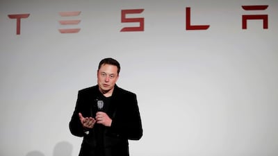 Last month, Mr Musk, who owns 20 per cent of Tesla stock worth $9 billion, reached a settlement with the SEC over fraud charges. AP