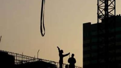 A construction project in Abu Dhabi. Arabtec plans to tap into key areas of supply in the industry by a partnership with Pembinaan Kien Sinar.