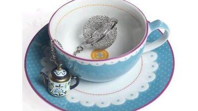 Teacup and saucer from Little Luxuries. Andrew Henderson / The National