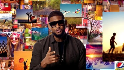 Usher and Pepsi colloborate for a new short film. Courtesy of Pepsi Challenge