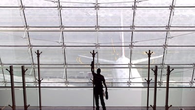 Managing large-scale operations such as Dubai International Airport can be a challenge without engaged and satisfied employees, says Meshari Al Bannai, the human resources vice president at Dubai Airports. Kamran Jebreili / AP Photo