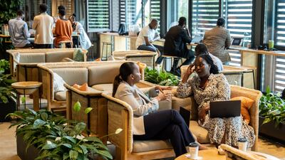 Norrsken House in Kigali is Africa's largest hub for entrepreneurs and start-ups. The UAE can use its tech experience to act as a digital bridge between the Gulf and African economies. Getty Images