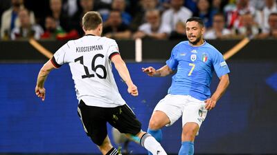 Gianluca Caprari (Frattesi 45') 4 - The Sampdoria forward looked lively in the early part of the second half, but couldn’t find a way past a solid German defence. EPA