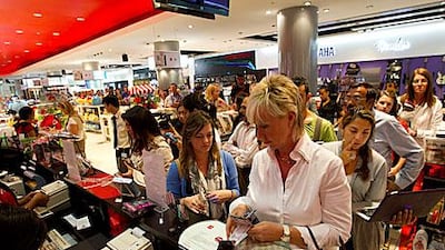 Madonna tickets went on general sale at midday yesterday and fans queued to buy theirs at Virgin Megastore in Mall of the Emirates.