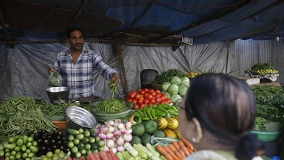 Consumer price index inflation declined to 9.87 per cent last month. Danish Siddiqui / Reuters