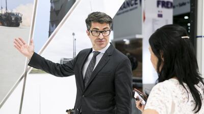 Middle Eastern countries are getting rid of old systems and buying new ones because they are becoming obsolete, said Florent Duleux, the regional vice president of MBDA. Reem Mohammed / The National