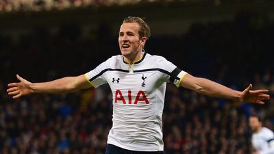 Harry Kane has scored 20 goals in all competitions for Tottenham Hotspur this season. Jamie McDonald / Getty Images