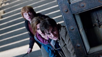 From left, Rupert Grint, Emma Watson and Daniel Radcliffe starred in all eight films. Photo: Warner Bros