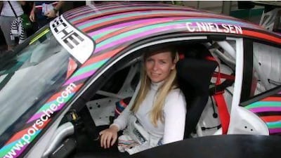 Christina Nielsen will race at the Bahrain International Circuit this weekend. Courtesy GT3 Cup Challenge Middle East