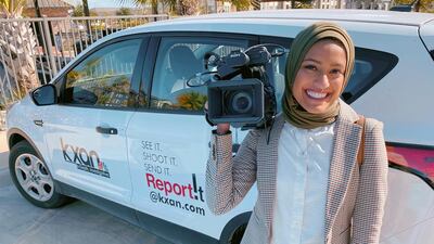Tahera Rahman made history by being the first TV news reporter to wear the hijab on air back in 2018. Photo: Tahera Rahman
