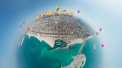A total of 500,000 individual photographs were needed to create the still and time-lapse panoramas. Courtesy Dubai360