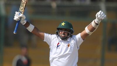 Abid Ali has now scored a century in his first two Tests. AP