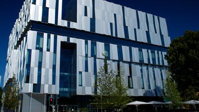 The Uppsala Konsert & Kongress in Sweden where two people were killed after a man fell seven floors at an Abba tribute concert. Photo: Wikipedia