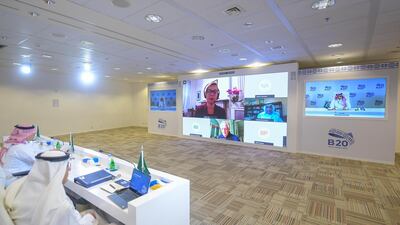 The B20 virtual plenary session suggested the global economy did not just need to be restarted, but to be redesigned. Image courtesy of B20