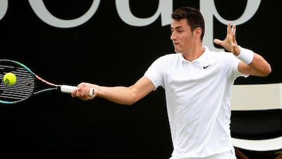 Bernard Tomic described Pat Rafter as a "good actor" during his rant about Tennis Australia. Marijan Murat / EPA