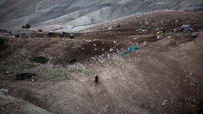 Two weeks after their fragile tin shacks were destroyed by Israeli bulldozers, Atiya Bani Minna and his family are still sleeping under the stars, struggling to resume some semblance of normal life. AFP
