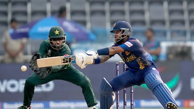 Sri Lanka's Kusal Mendis scored q quickfire century in Hyderabad. AP