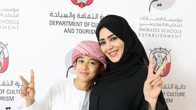 Eiman Al Aleeli dedicates much of her time to Ahmed