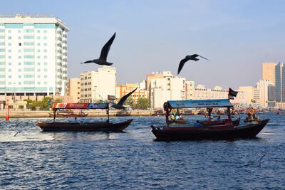 Abras in Dubai. Dubai Tourism