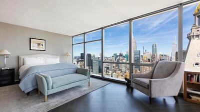 A view from the bedroom.