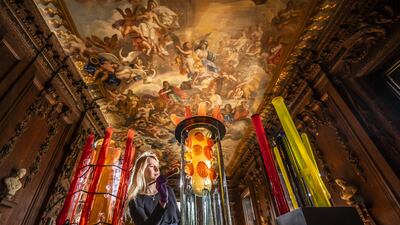 There was a press preview of 'Mirror Mirror: Reflections on Design' at Chatsworth in Derbyshire on Wednesday. PA