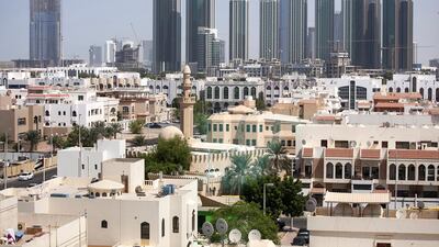 Old and new Abu Dhabi. Silvia Razgova / The National