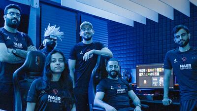 The Nasr Esports will be one of eight competing in the 'Counter-Strike: Global Offensive' tournament. Photo: Nasr Esports