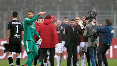 Gennaro Gattuso has brought with him to AC Milan a refreshing management style. Alessandro Garofalo / Reuters