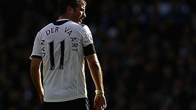 Rafael van der Vaart is happy with life under Harry Redknapp.