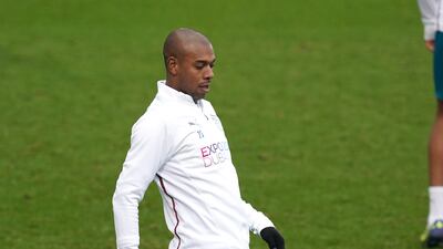 Manchester City's Brazilian midfielder Fernandinho. AFP